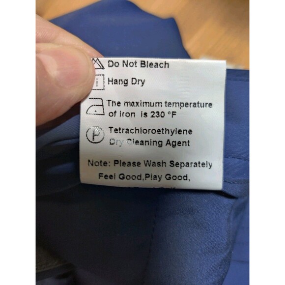 Boston Scott Golf Men's 38x33 Navy Blue Tech Pant NWT 125.00 Retail Soft Stretch - Picture 8 of 8